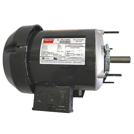 Dayton 6XJ10 - GP Mtr,Split Ph,TEFC,1/3 HP,1725 rpm,56