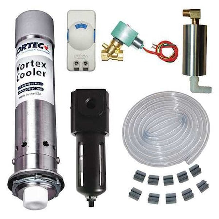 Vortec 797SS-35H - Vortex Enclosure Cooler,2500 Btu H