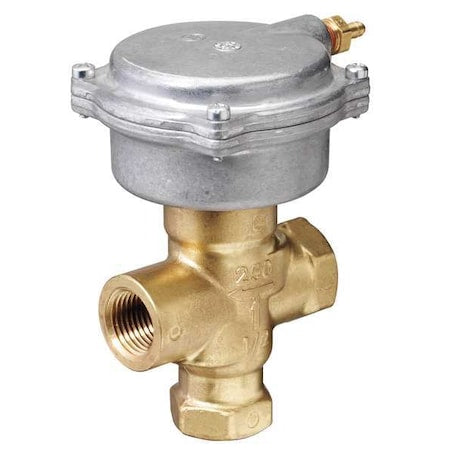 Siemens 258-02069 - Pneumatic Control Valve, NC/NO, Brass