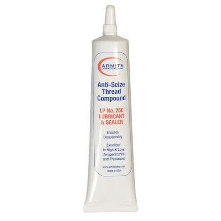 Appleton Electric TLC-3 - Anti-Seize, General Purpose, Tube, 3 oz, Non-Metallic Base, 750 Degrees F Max Op Temp, Paste