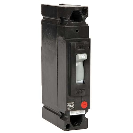 Ge TED113090WL - Molded Case Circuit Breaker, TED Series, 90 A, 1 Pole, 277 V AC, 14k A at 277 V AC