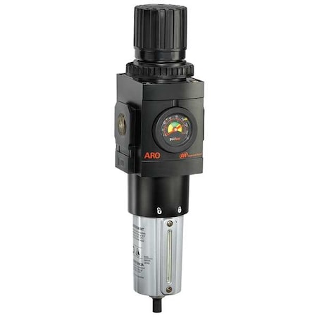 Aro P39464-610 - Filter/Regulator,13.64 In. H,3.54 In. W