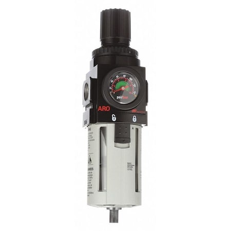 Aro P39344-600 - Filter/Regulator,9.96 In. H,2.76 In. W