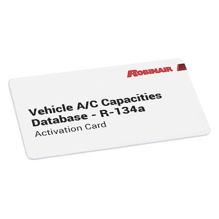 Robinair 34001 - Vehicle Database Card 2020,Plastic