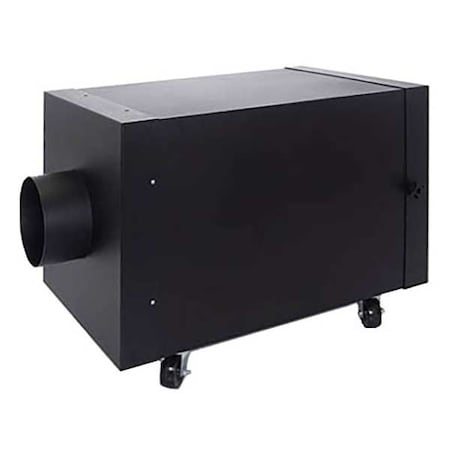 Extract-All 400-UCA2-BL - Air Scrubber, 500 cfm, Black, 120 V AC