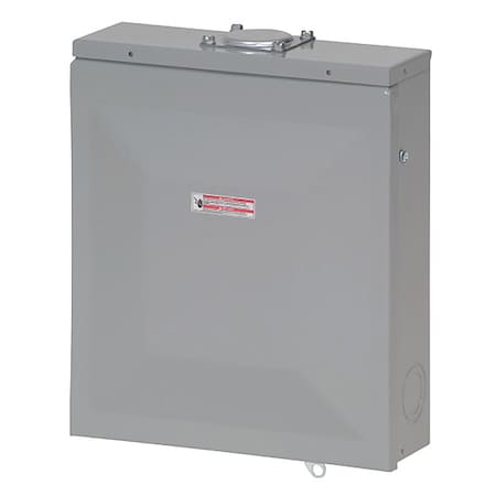 Eaton BR816L125RP - Load Center, BR, 8 Spaces, 125 A, 120/240 V AC, Main Lug, 1 Phase
