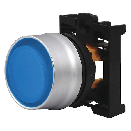 Eaton M22-DGH-B - Extended Push Button,Blue,Non-Illum,22mm