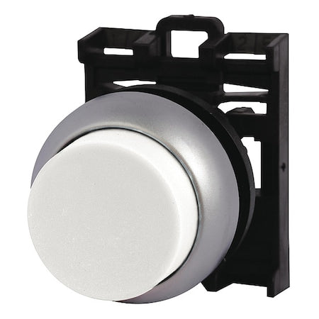 Eaton M22-DH-W - Extended Push Button,White,Non-Illum,22mm
