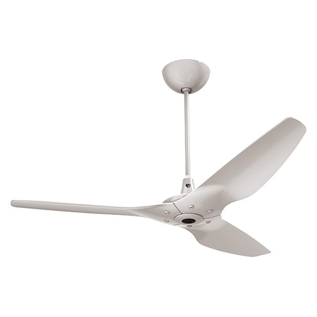 Big Ass Fans S3150-X2-AW-04-02-C-01-F259-G9 - Ceiling Fan, 60 in Blade Dia, 3 Blades, 7 Speeds, 100/240 VAC, White