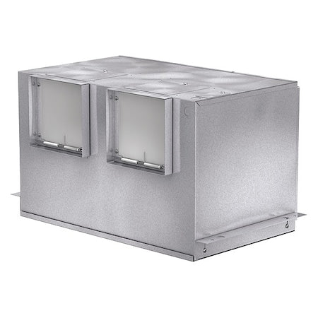 Dayton 60KU46 - In-Line Ceiling Exhaust Fan, 857 cfm cfm, 115 V AC, Without Light