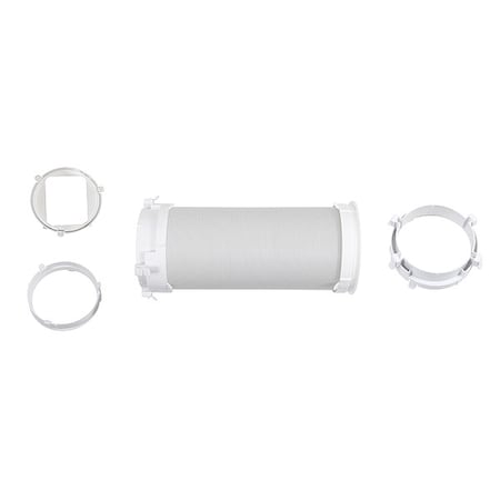 Dayton 60NK85 - Exhaust Hose Assembly, 2-3/16 in H, Plastic