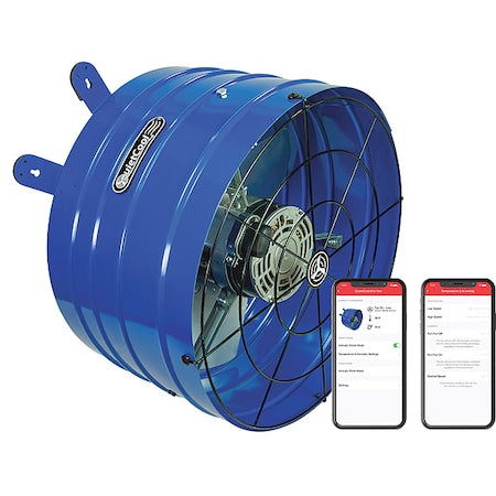 Quietcool AFG SMT PRO-2.0 - QUIETCOOL Steel 9.75"H 16.5"W Exhst Fan