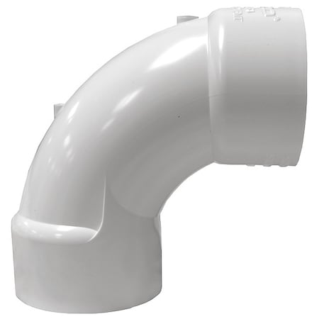 Westlake Pipe & Fittings 406020SW - PVC, 90 Elbow, 2 in, 2 in