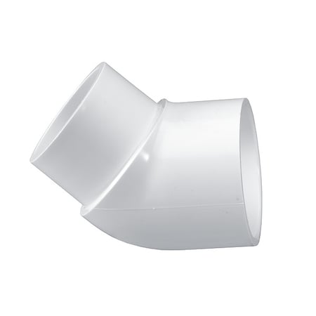 Westlake Pipe & Fittings 423015 - PVC, 45 Elbow, 1 1/2 in, 1 1/2 in