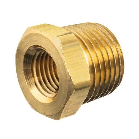ZUSA-PF-10279 - Hex Bushing Brass Brass Class 125 Pipe Fittings, 2 in Male BSPT X 1 1/4 in Female BSPT