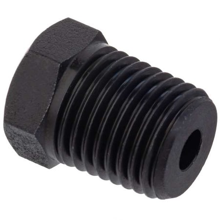 ZUSA-PF-9092 - Hex Bushing Brass Brass Class 1000 Pipe Fittings, 1/2 in Male NPTF X 3/8 in Female NPTF