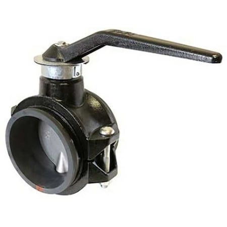 Gruvlok 0387006224 - Manual 2-Way Ball Valve,Grooved,Iron