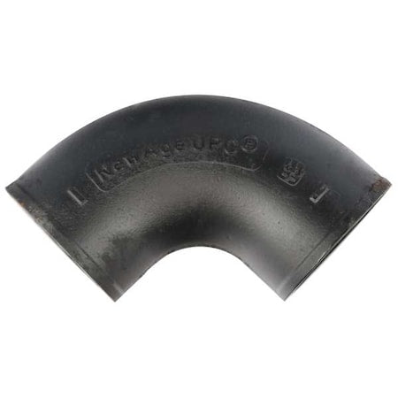 220196 - 90 Degrees Elbow 1/4 Bend, 5" Pipe, Female Socket, Cast Iron, 0 psi