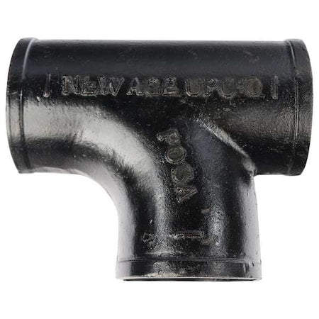 220816 - Female Tee Sanitary Tee, 3" Pipe, Female Socket, Cast Iron, 0 psi