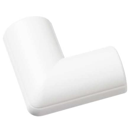 D-Line FLFB2010W - 90 Degree Flat Elbow, 1 1/4 in L, PVC, White