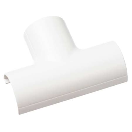 D-Line FLET2010W - Tee, 2 in L, PVC, White
