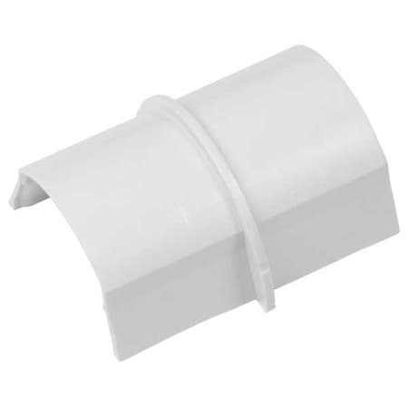 D-Line CP5025W - Coupling, 2 1/4 in L, PVC, White