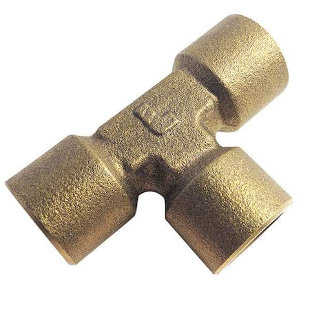 Legris 0145 17 17 - Female Union Tee Brass Union Tee, 3/8 in Female BSPP X 3/8 in Female BSPP