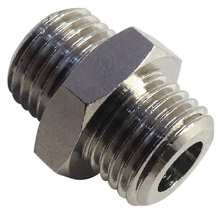 Legris 0901 00 10 - Male Adapter Brass Adapter, 1/8 in Male BSPP X 1/8 in Male BSPP