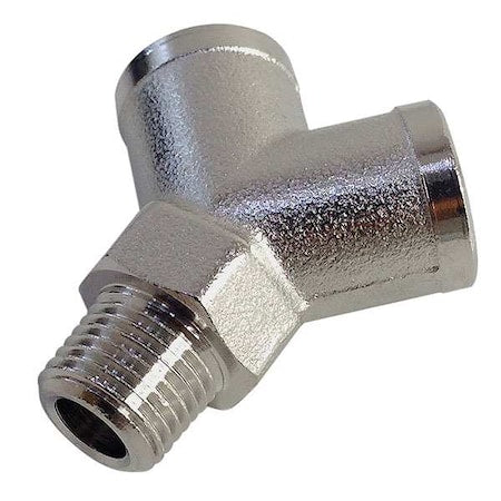 Legris 0911 00 17 - Female x Male Wye Brass Wye Connector, 3/8 in Female BSPP X 3/8 in Female BSPP