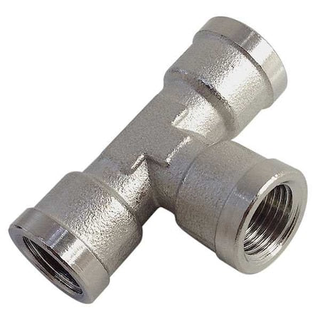 Legris 0915 00 13 - Female Tee Brass Tee, 1/4 in Female BSPP X 1/4 in Female BSPP
