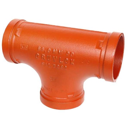 Gruvlok 0390119147 - Tee,DI,Grooved3",Grooved3",Grooved3"