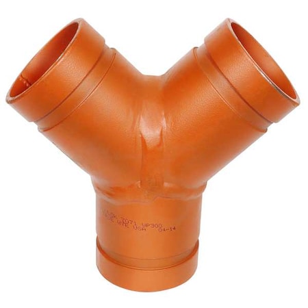 Gruvlok 0390027829 - Wye,DI,Grooved5",Grooved5",Grooved5"