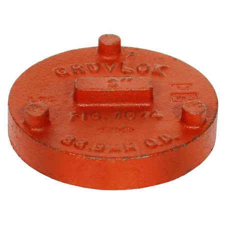 Gruvlok 0390030187 - Cap, Ductile Iron, Grooved 3 in