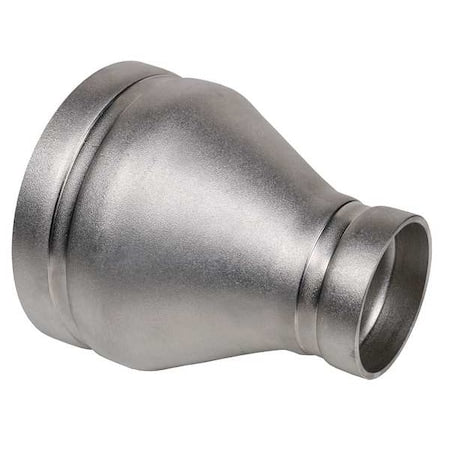 Gruvlok 1330008720 - Concentric Reducer Coupling, 6 x 3 in, Grooved, 304 Stainless Steel
