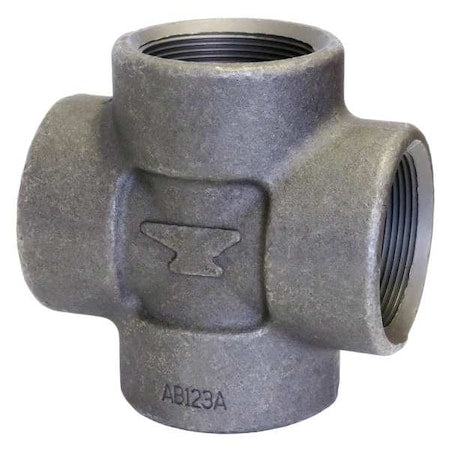 Anvil 0361036809 - Cross Cross, 3/4" Pipe, FNPT, Forged Steel, Class 2000
