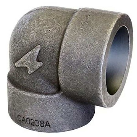 Anvil 0362600504 - 90 Degrees Elbow Elbow, 1-1/4" Pipe, Female Socket, Forged Steel, Class 6000