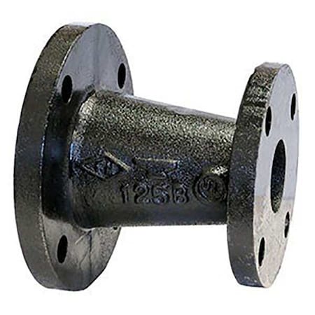Anvil 0306062001 - Concentric Reducer Coupling Concentric Reducer, 10" x 8" Pipe, Flanged, Cast Iron, Class 125