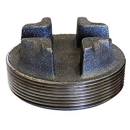 Anvil 0318903200 - Hex Head Plug Hex Head Plug, 4" Pipe, Cast Iron, Class 150