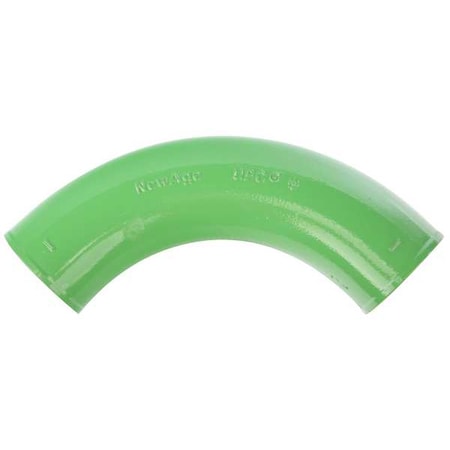 ZFB220492 - 90 Degrees Long Sweep Bend Long Sweep 1/4 Bend, 1-1/2" Pipe, Female Socket, Cast Iron, 0 psi