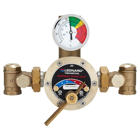 Leonard Valve 6040-LF - Emergency Shower Valve,1 in Inlet