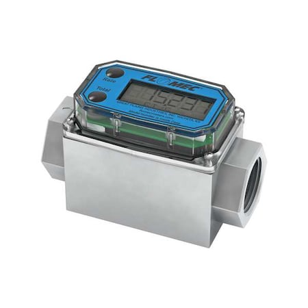 Flomec G2A10NQ9GMA - Electronic Flowmeter,1",FNPT,4.3" L