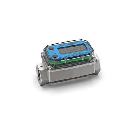 Flomec G2S07NQ9GMA - Electronic Flowmeter,3/4",FNPT,4.2" L