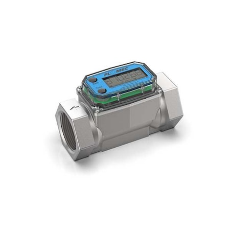 Flomec G2S15NQ9GMB - Electronic Flowmeter,1 1/2",FNPT,4.5" L
