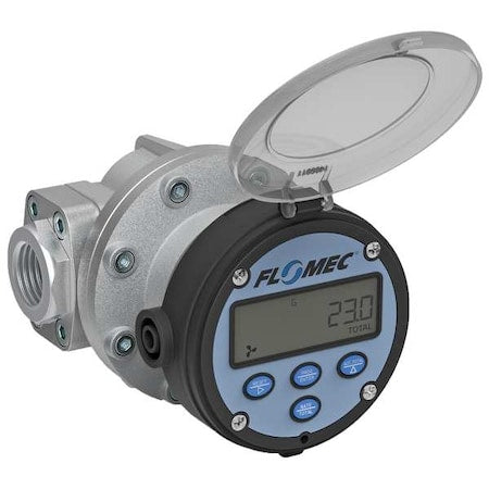 Flomec OM025A513-822R5G - Electronic Flowmeter,1",FNPT,5.4" L