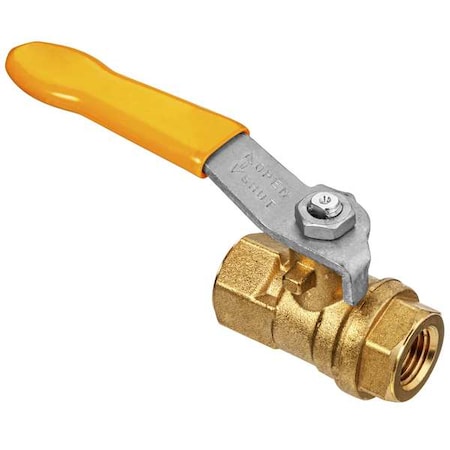Usa Industrials ZUSA-VLV-201 - Manual 2-Way Ball Valve,BSPT,Brass