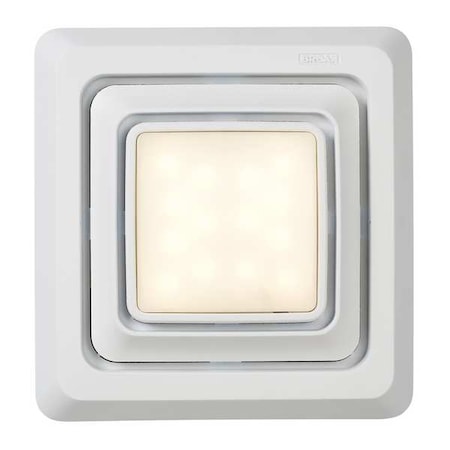 Broan-Nutone FG600 - LED Lighted Grille,9 3/4 In,Plastic,White