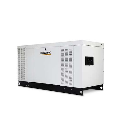 Generac RG06045GNAX - Standby Generator, Natural Gas/Propane, Three Phase, 60k W, Liquid Cooled