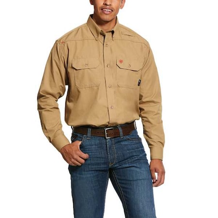 Ariat 10031015 - Men's Flame-Resistant Shirt, 9.5 cal/sq cm, 3 XL, Glen Guard(R)