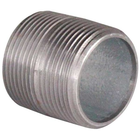 Beck 0331844506 - Pipe Nipple,Steel,2",BSPTx BSPT,6"
