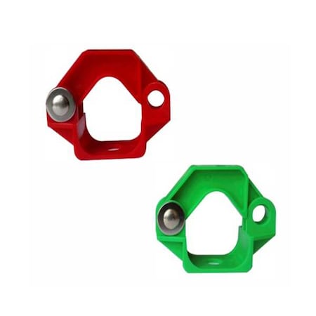 Zing 7804 - Power Handle Lockout,Red,3" L,3" W